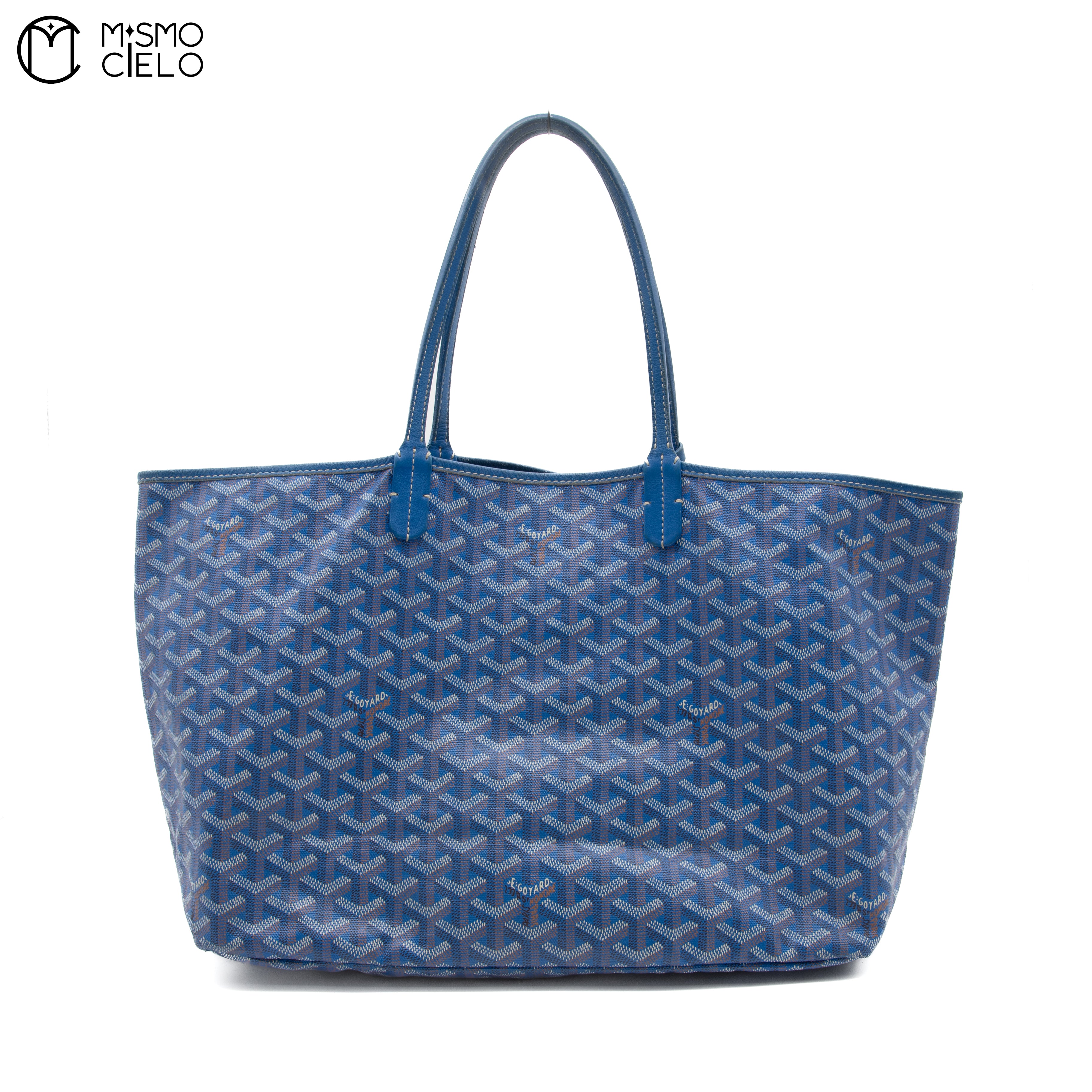 Saint Louis PM Blue Tote bag with Pouch