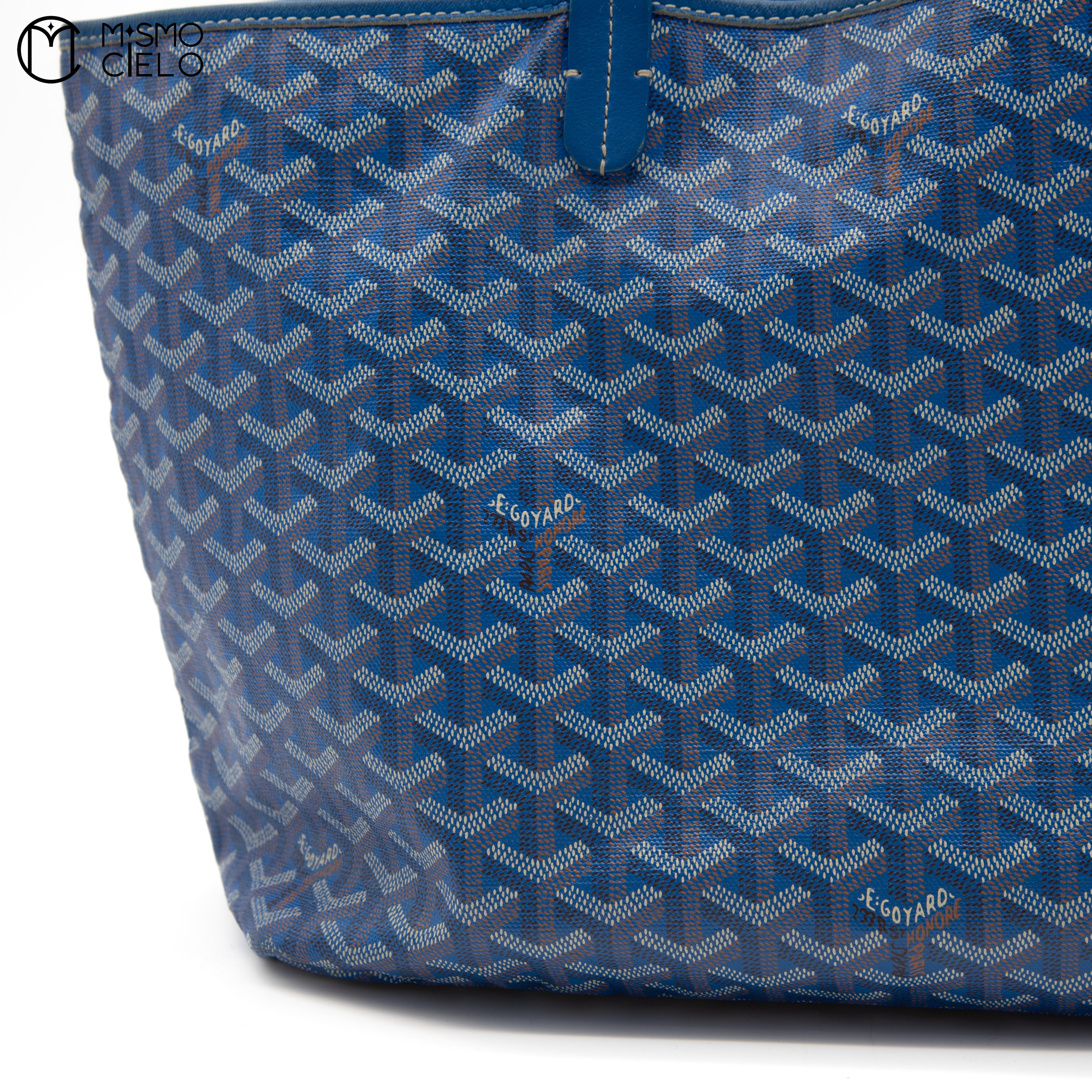 Saint Louis PM Blue Tote bag with Pouch