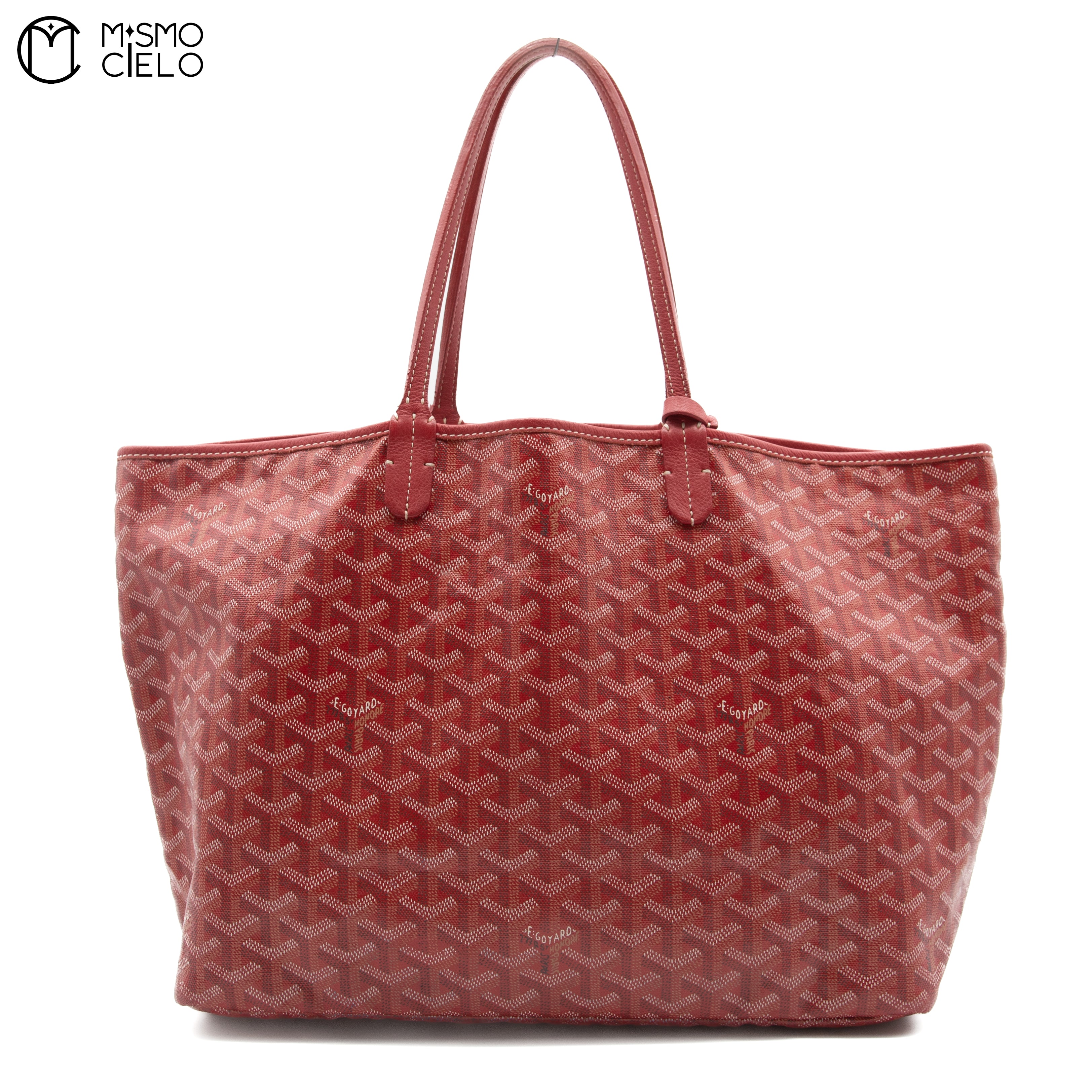 Saint Louis PM Red Tote bag with Pouch