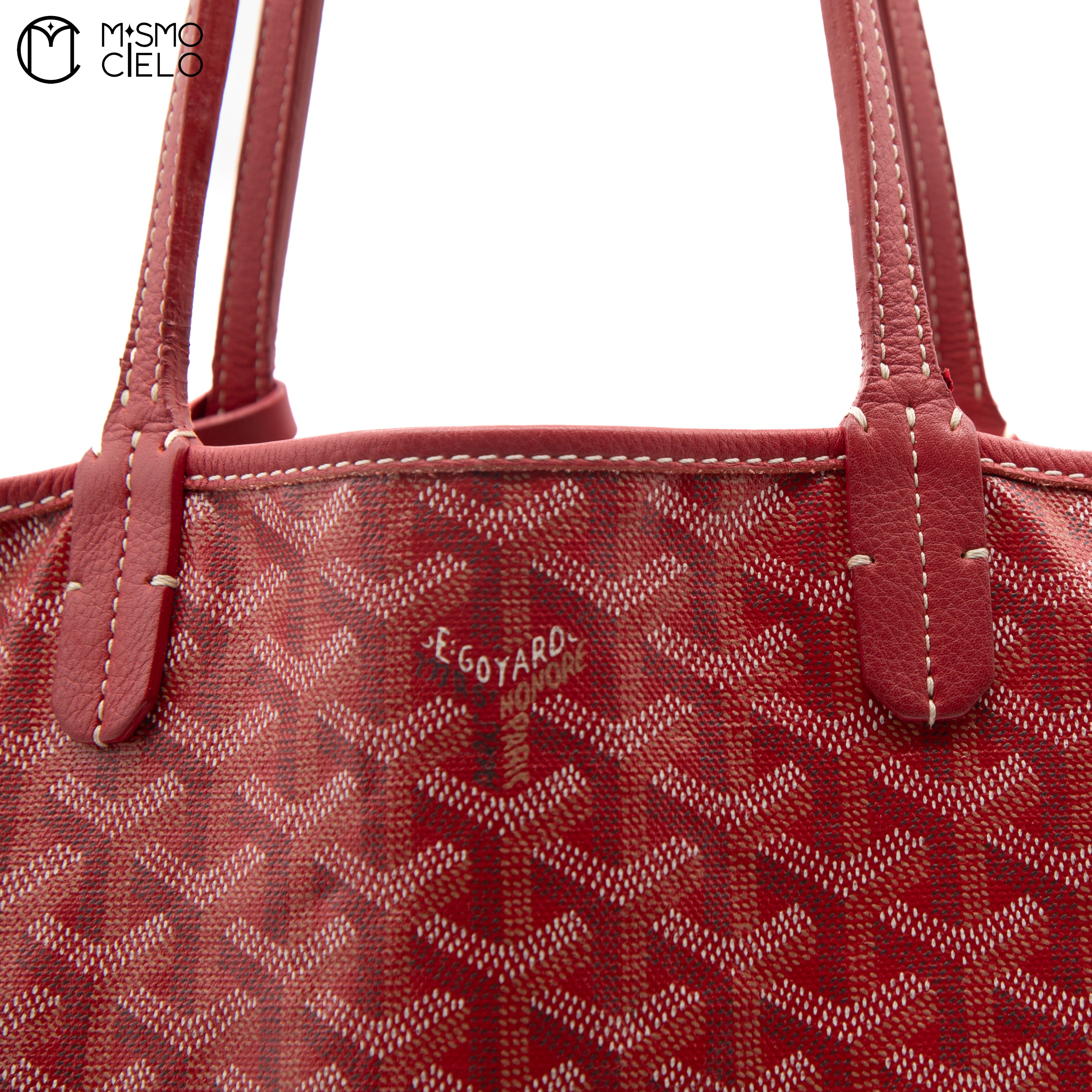 Saint Louis PM Red Tote bag with Pouch