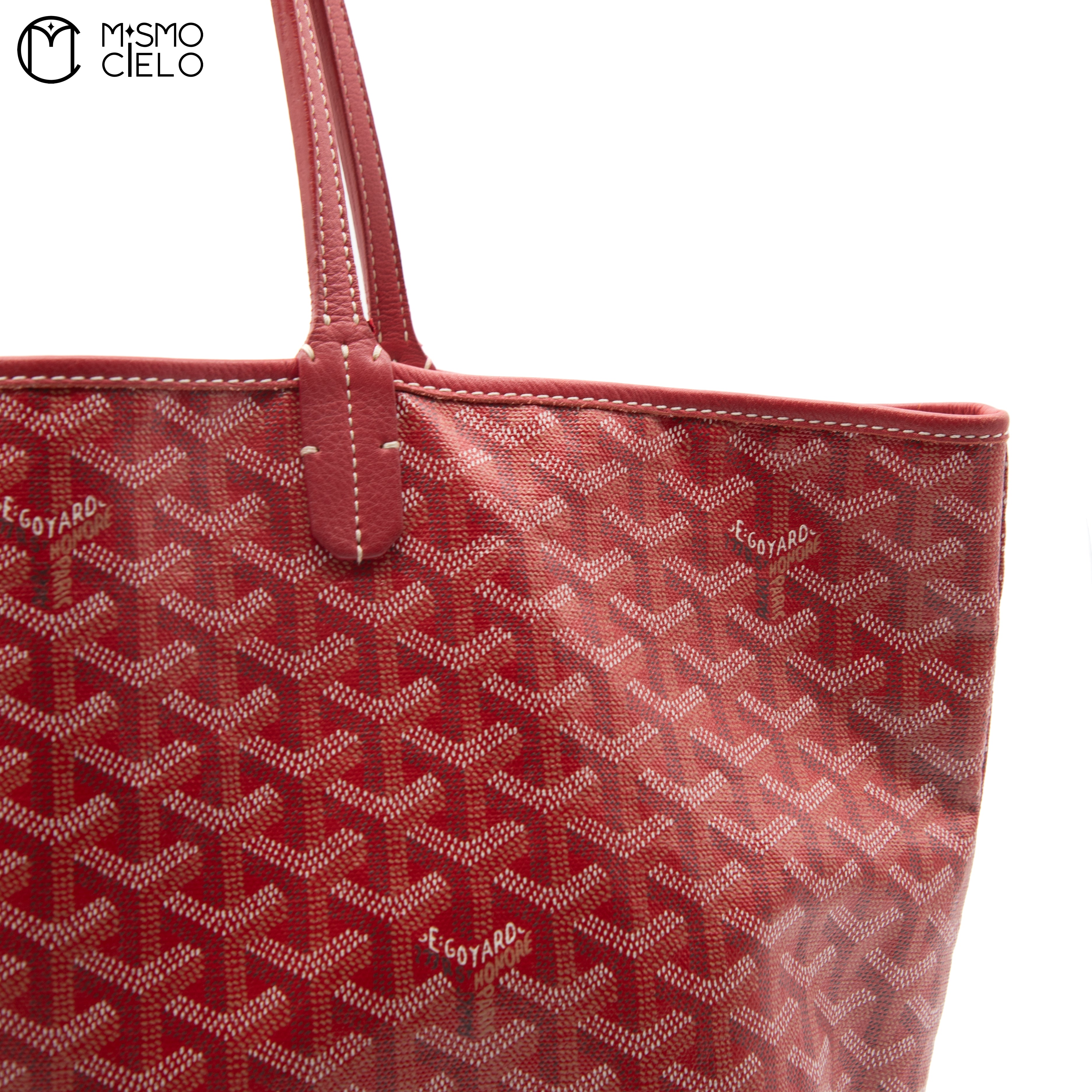 Saint Louis PM Red Tote bag with Pouch