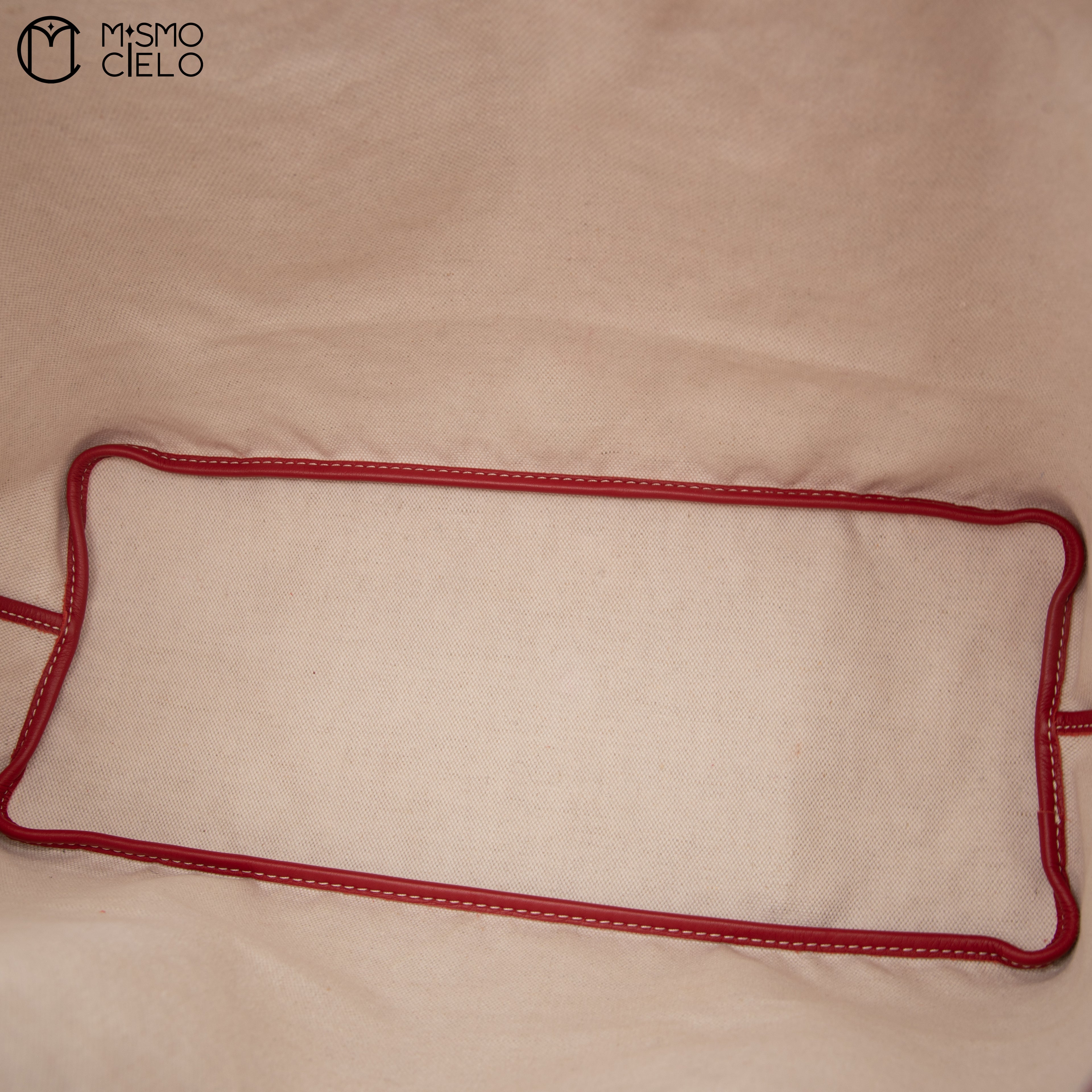 Saint Louis PM Red Tote bag with Pouch