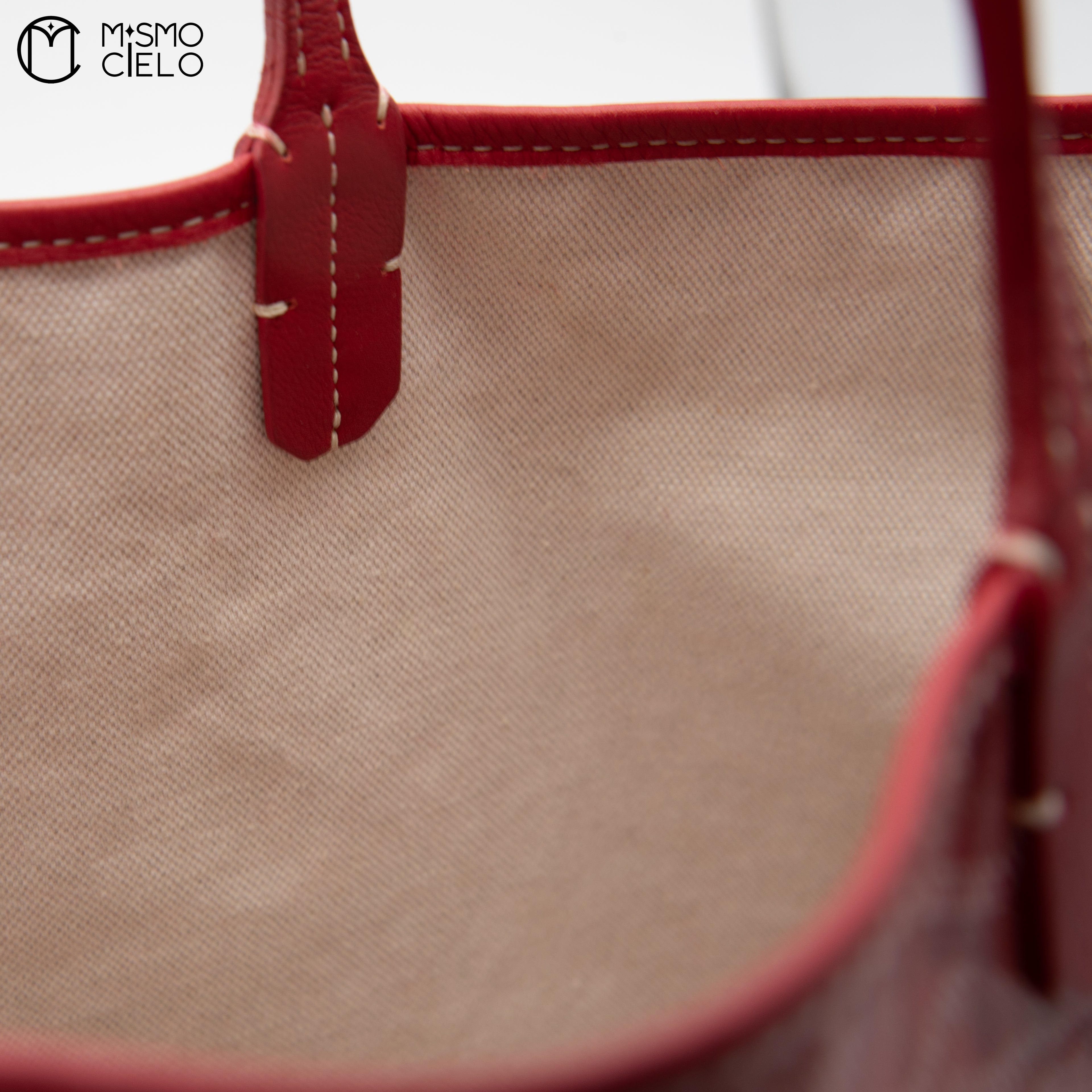 Saint Louis PM Red Tote bag with Pouch