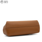 Pochette Fendi First 8BP129 Lamb Leather Dark Brown Bag