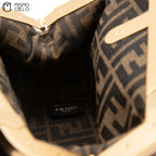 Pochette Fendi First 8BP129 Lamb Leather and Python