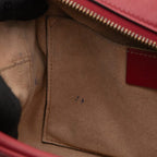 GG Marmont Quilted Chain Red Shoulder bag