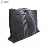 Black & Grey Fourre Tout Tote