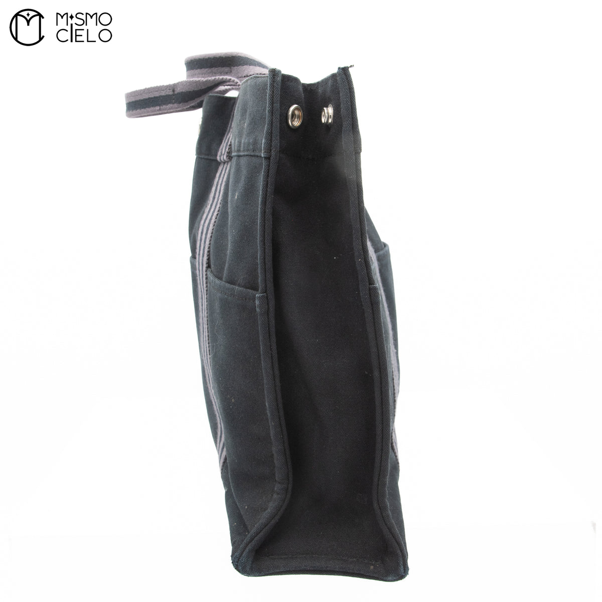 Black & Grey Fourre Tout Tote