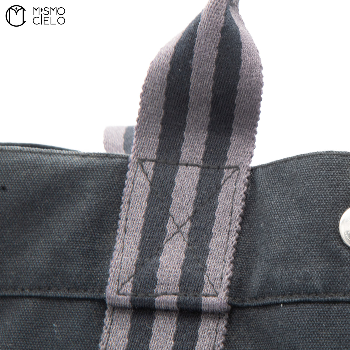 Black & Grey Fourre Tout Tote