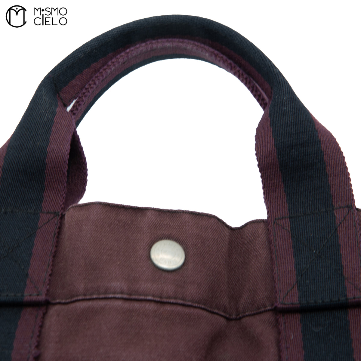 HERMES Fourre-Tout Tote Bag Black and Red