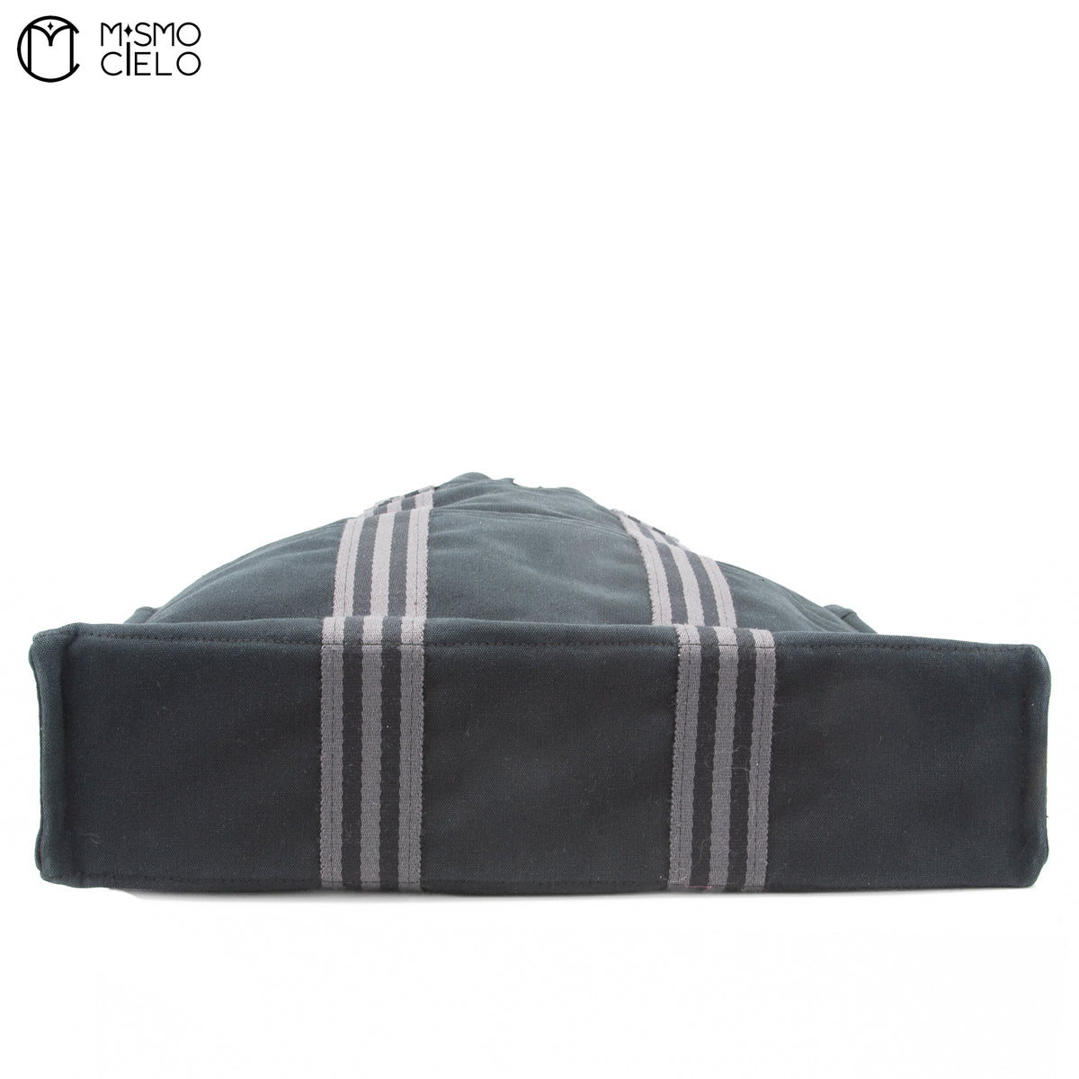 Black Fourre Tout Canvas MM Tote Bag