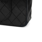 Double flap lambskin Matelasse Turn lock