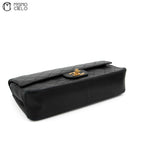 Double flap lambskin Matelasse Turn lock