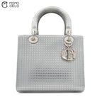 Lady Dior Grey Micro Cannage
