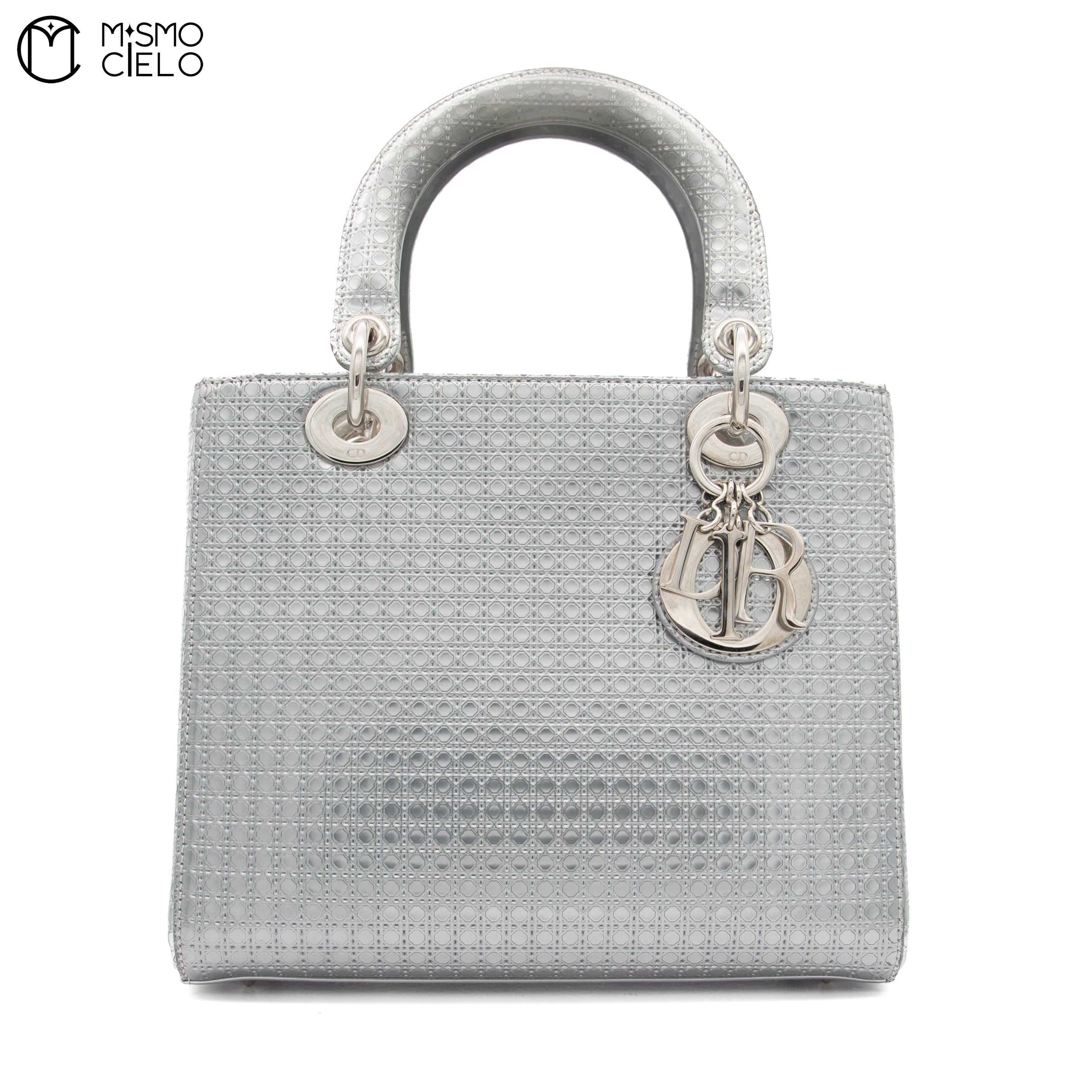 Lady Dior Grey Micro Cannage