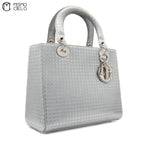 Lady Dior Grey Micro Cannage