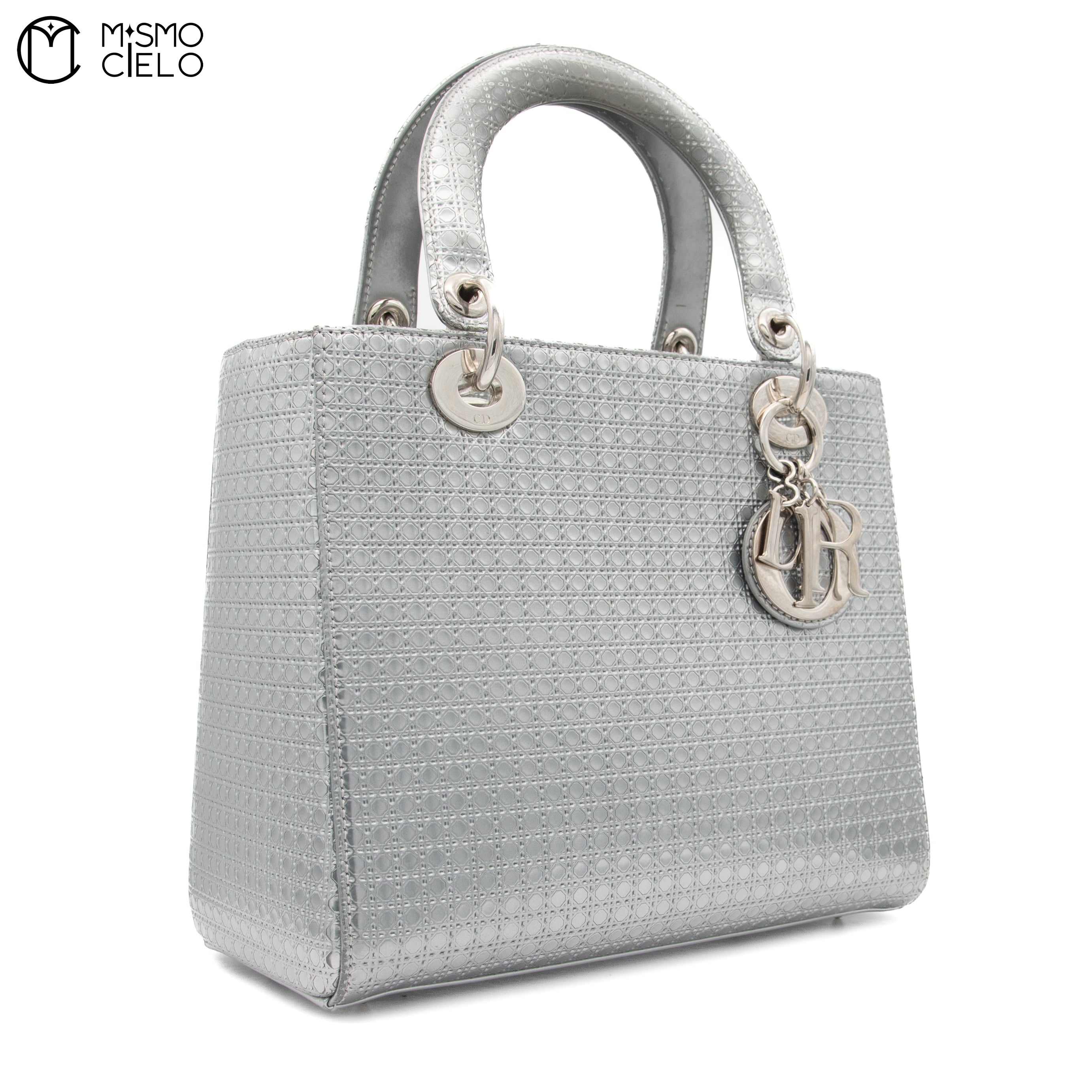 Lady Dior Grey Micro Cannage
