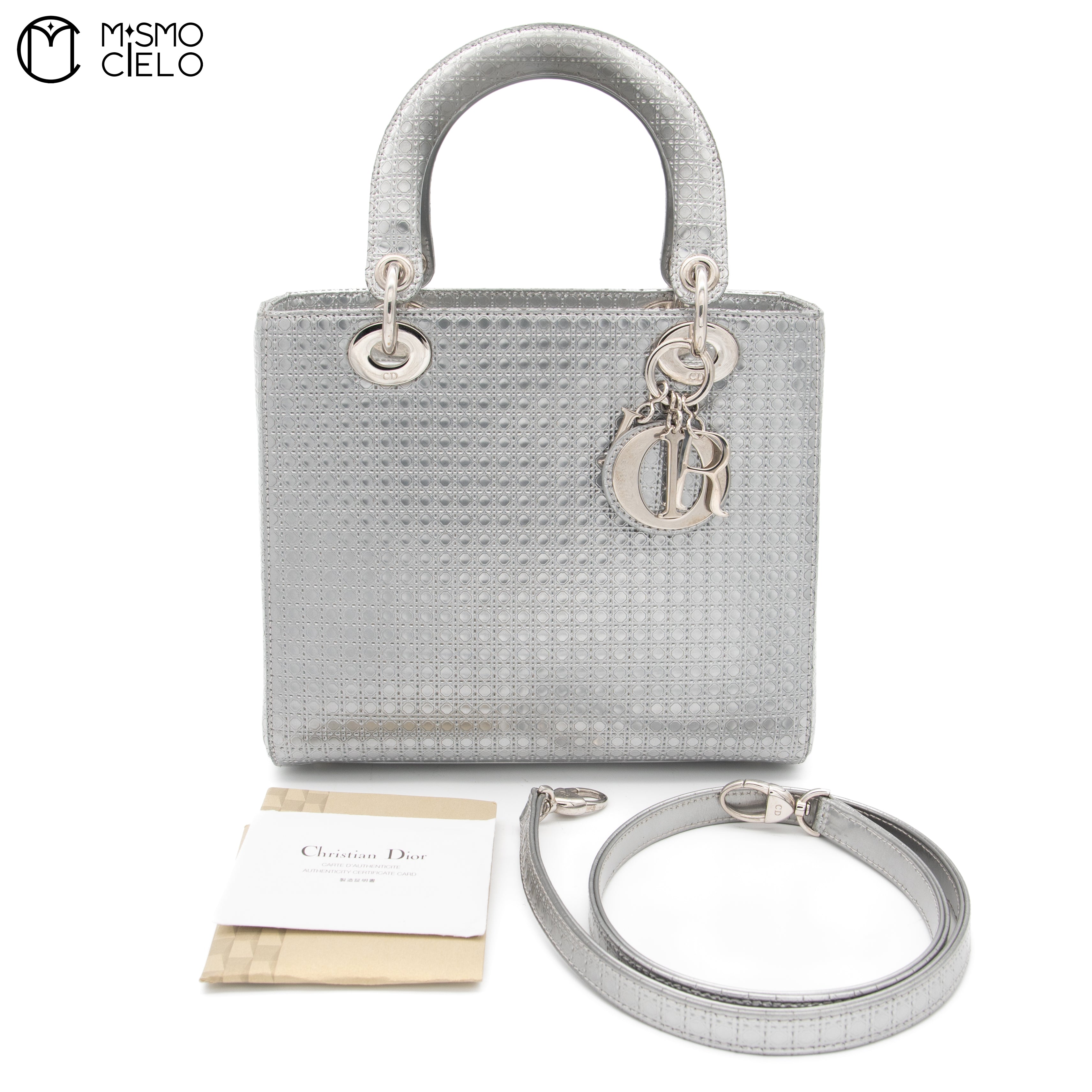 Lady Dior Grey Micro Cannage