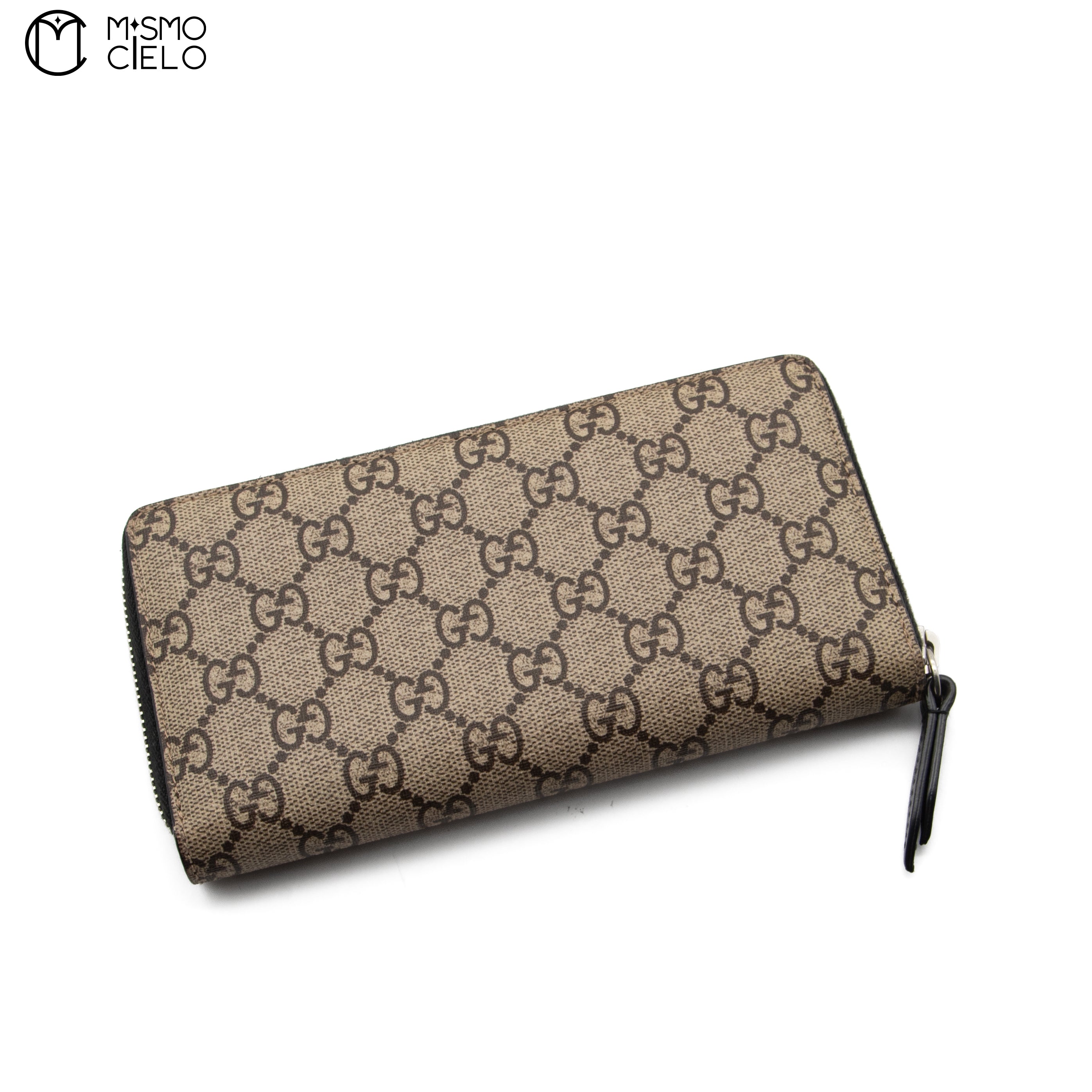 Kingsnake Print GG Supreme Zip Wallet
