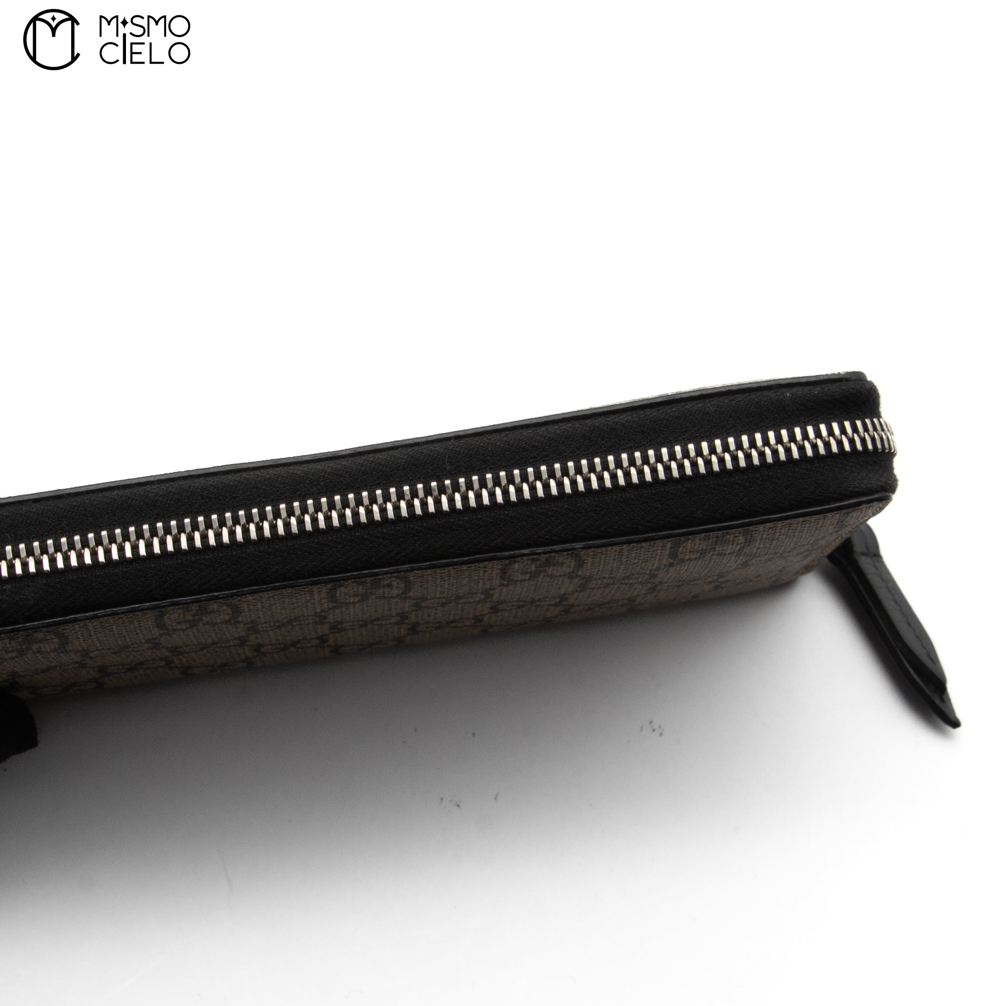 Kingsnake Print GG Supreme Zip Wallet