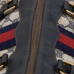 GG Supreme Sherry Line Boston Bag