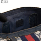 GG Supreme Sherry Line Boston Bag