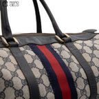 GG Supreme Sherry Line Boston Bag