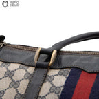 GG Supreme Sherry Line Boston Bag