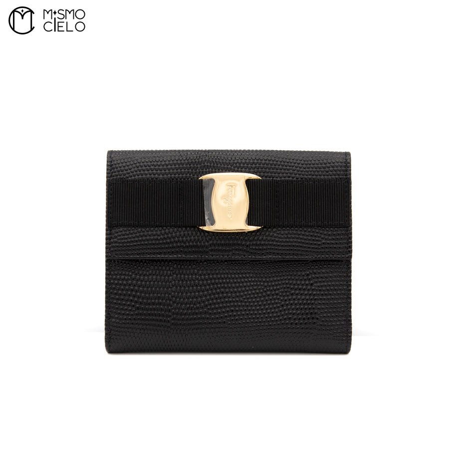 Vara Lizard Tri-fold Wallet