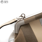 Pochette Fendi First 8BP129 Lamb Leather Multi Colour Brown Bag