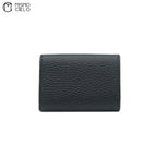 Monochrome Black Double G Compact Black Wallet