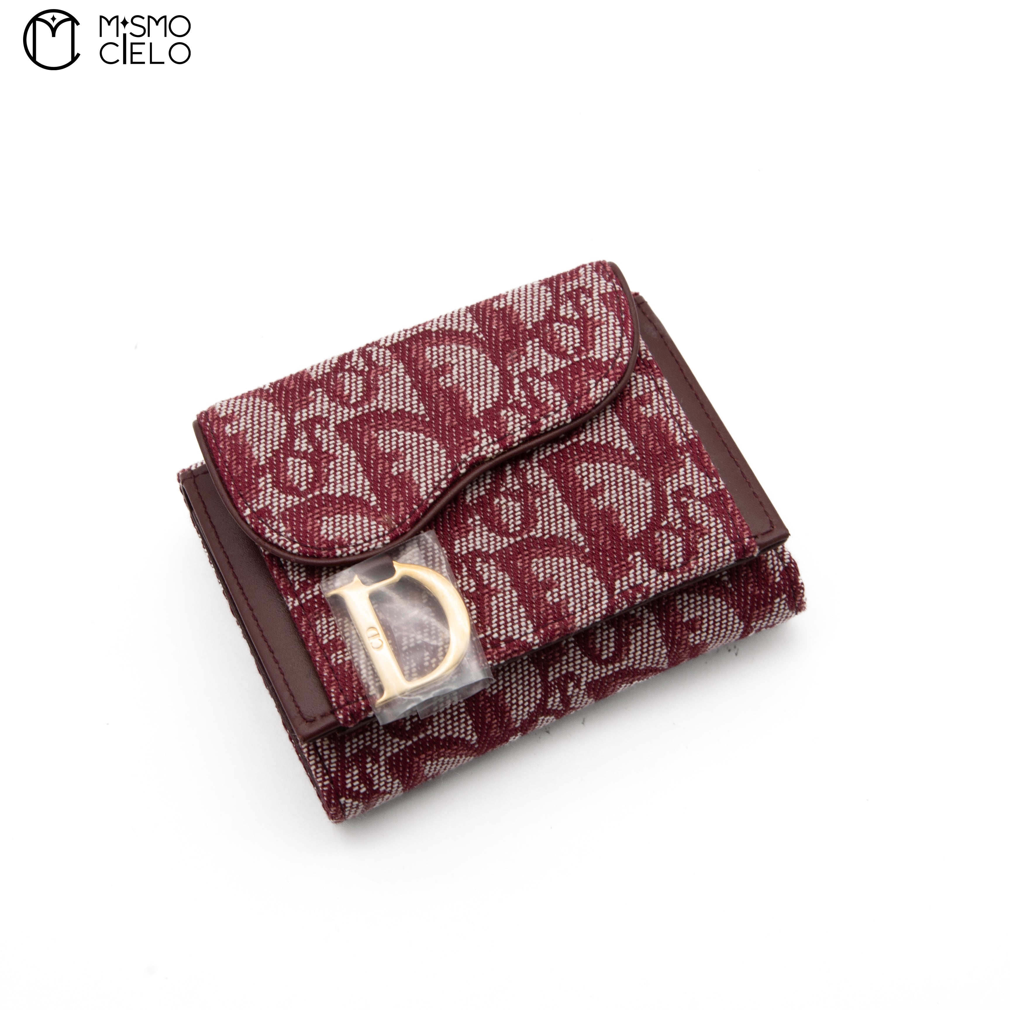 Saddle Trotter Tri-fold Bordeaux Wallet