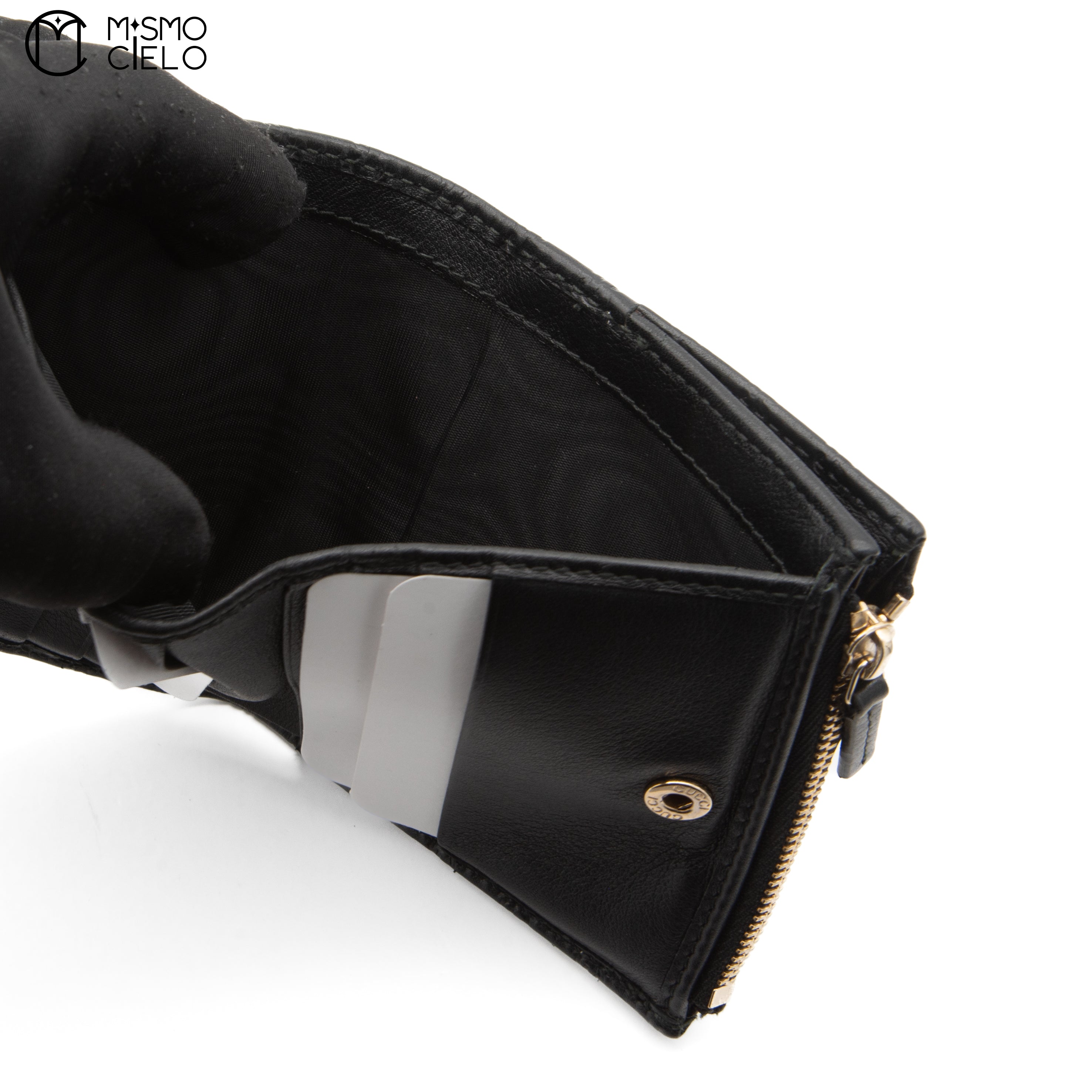 Guccissima black wallet