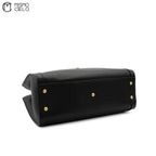 Black Diana Bamboo Shoulder Bag