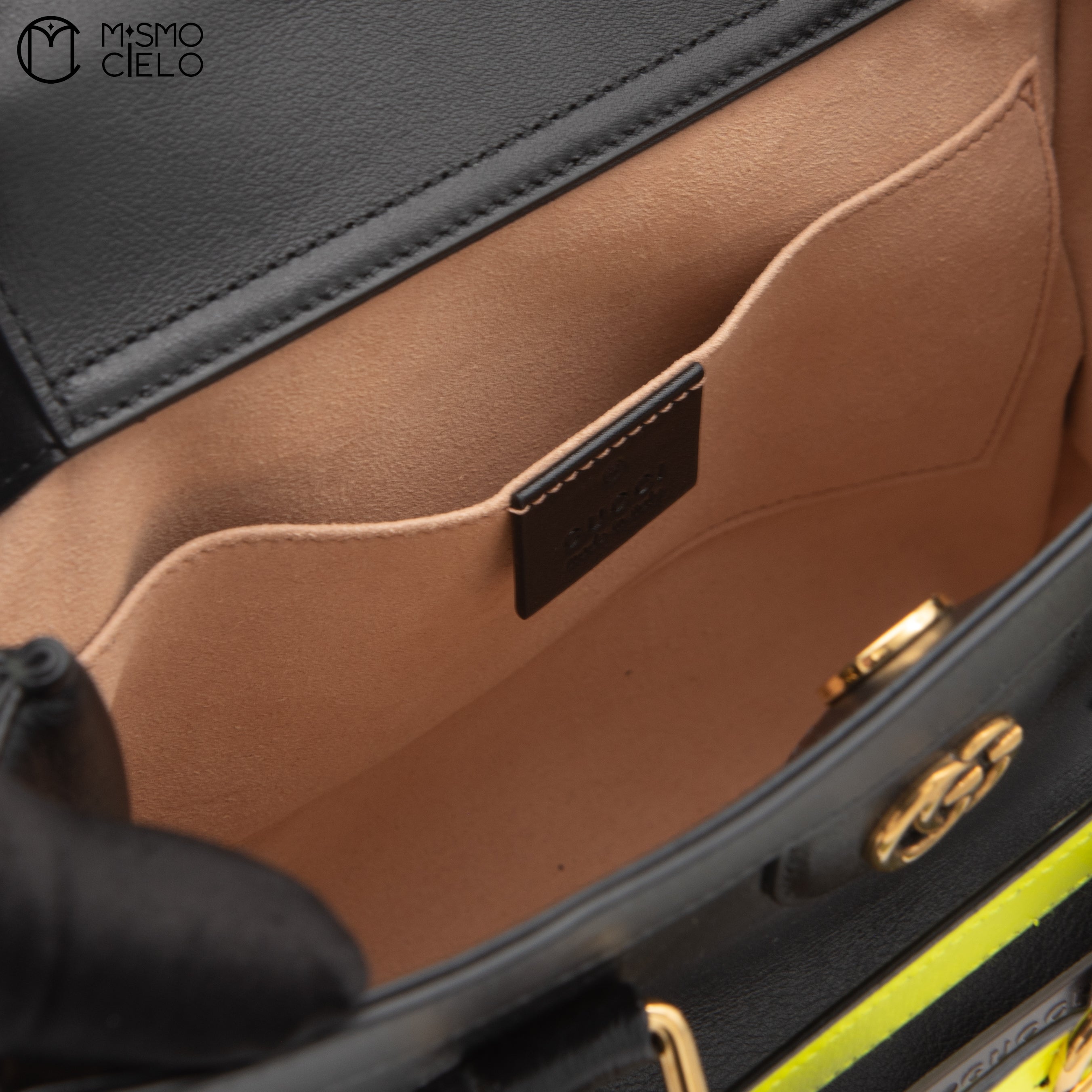 Black Diana Bamboo Shoulder Bag