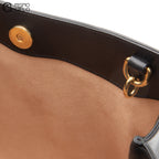 Black Diana Bamboo Shoulder Bag