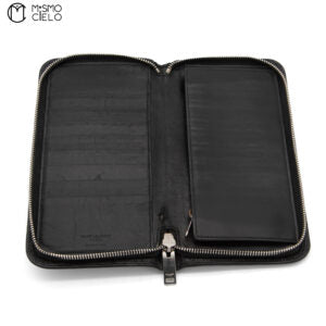 Black Crocodile Wallet