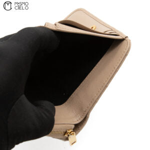 Beige Cassandre Wallet