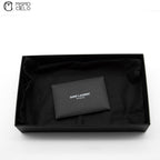 Black Crocodile Embossed Bi-fold Wallet