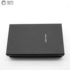 Black Crocodile Embossed Bi-fold Wallet