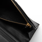 Black Crocodile Embossed Bi-fold Wallet