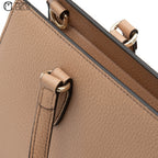 GUCCI Large Beige Soho Leather Handbag