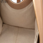 GUCCI Large Beige Soho Leather Handbag