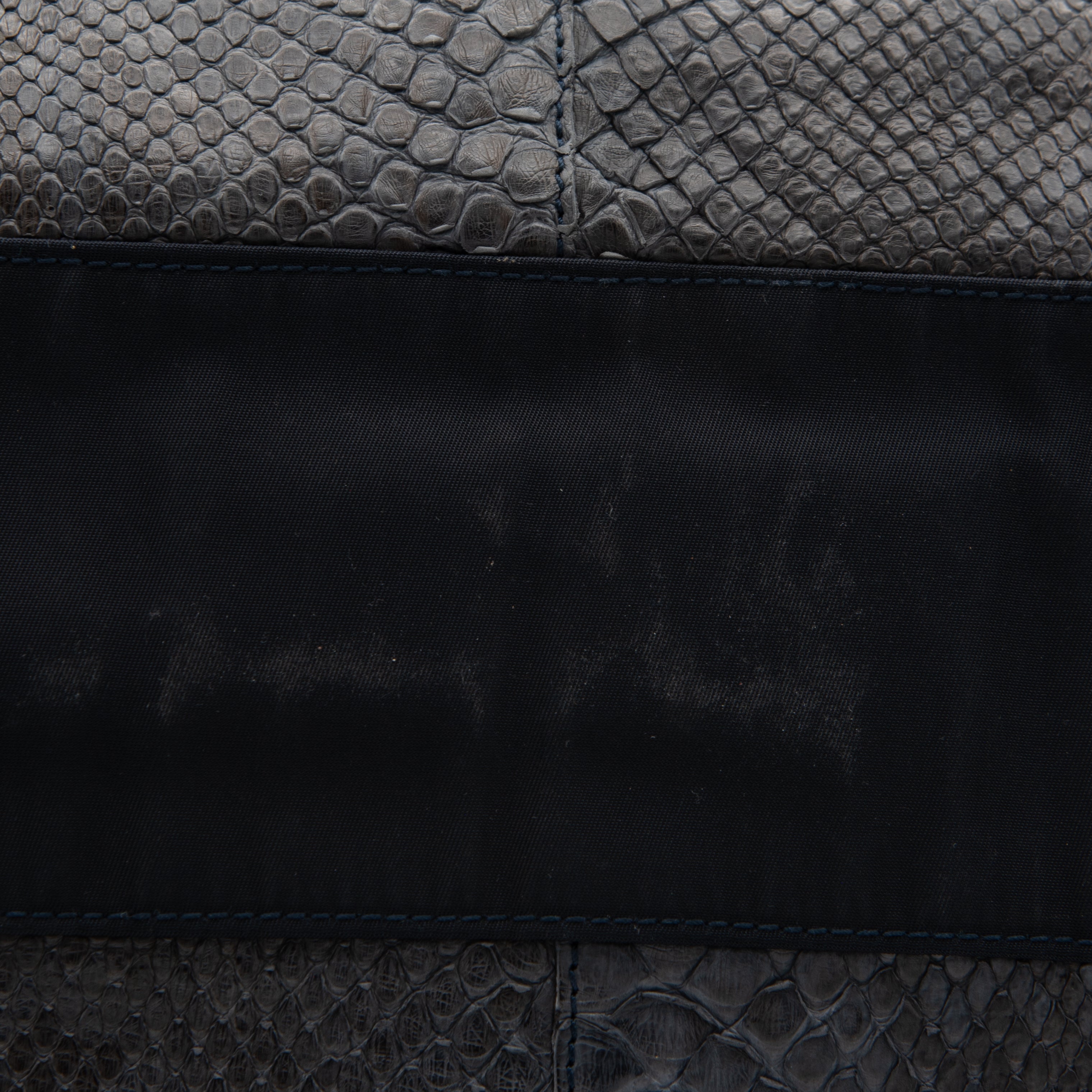 PRADA Python Tote Bag
