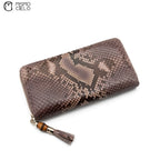 Bamboo Python Zip Wallet