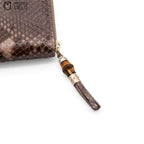 Bamboo Python Zip Wallet