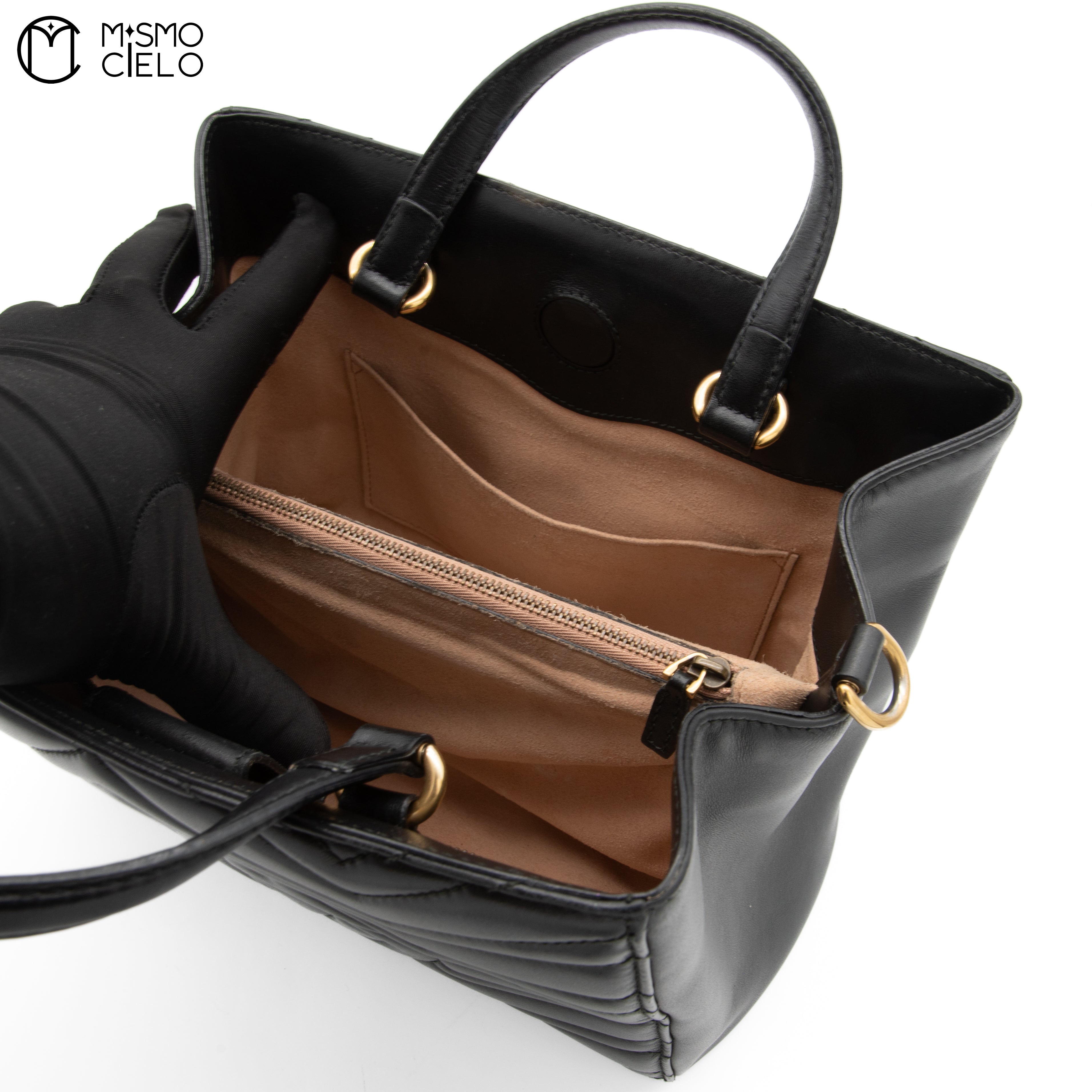 GUCCI GG Marmont Leather 2 Way Shoulder Bag