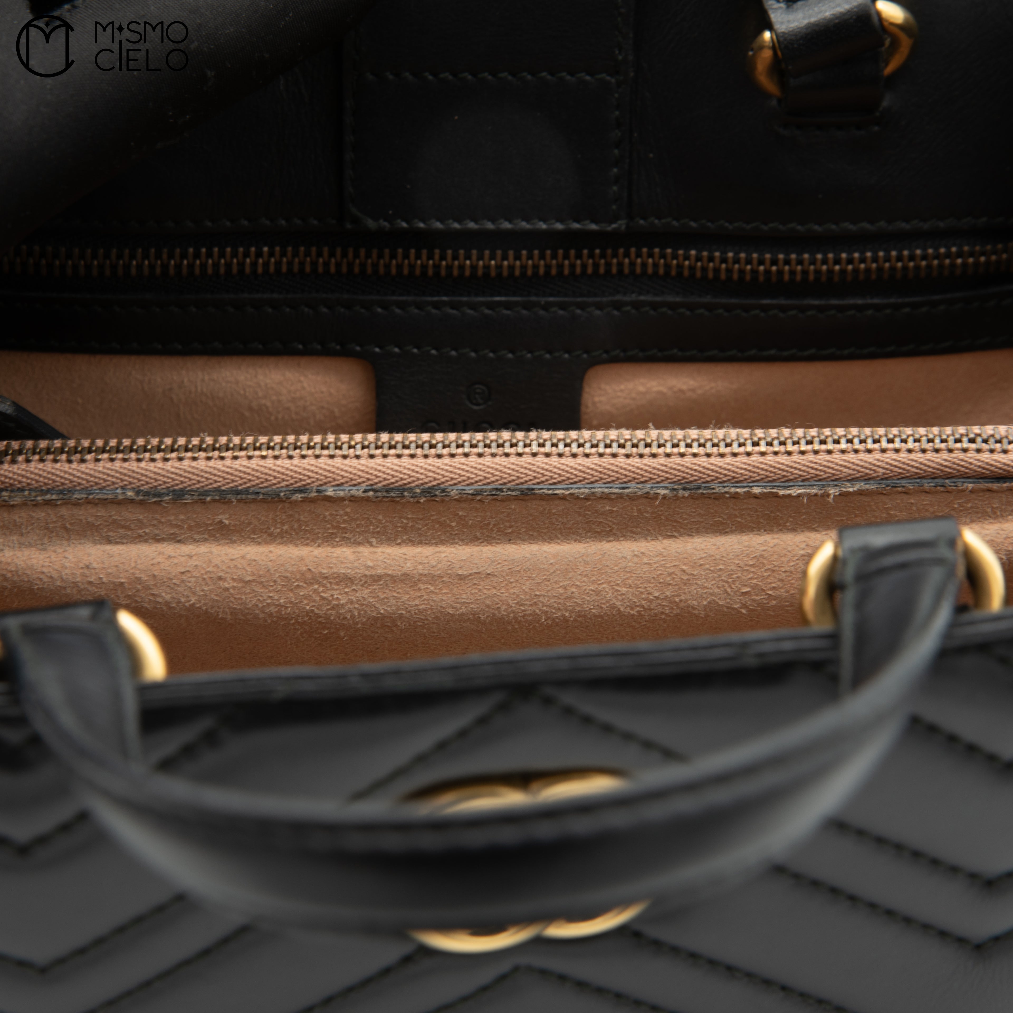 GUCCI GG Marmont Leather 2 Way Shoulder Bag