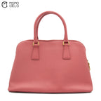PRADA Pink Small Saffiano Handbag