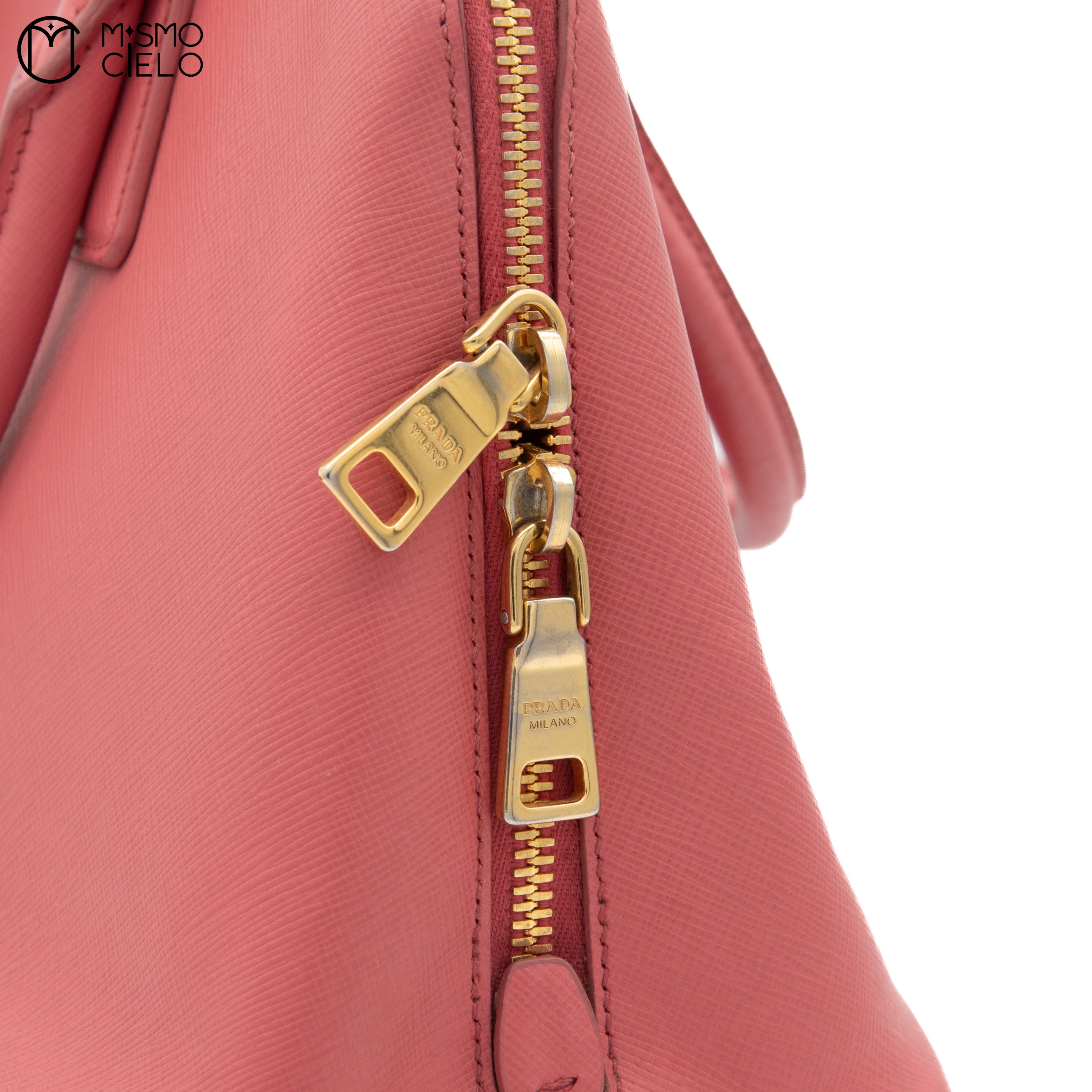 PRADA Pink Small Saffiano Handbag